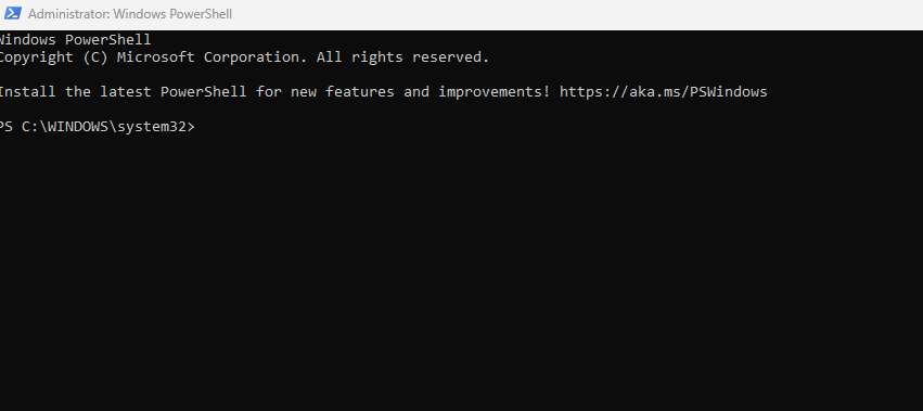 Windows Powershell Program