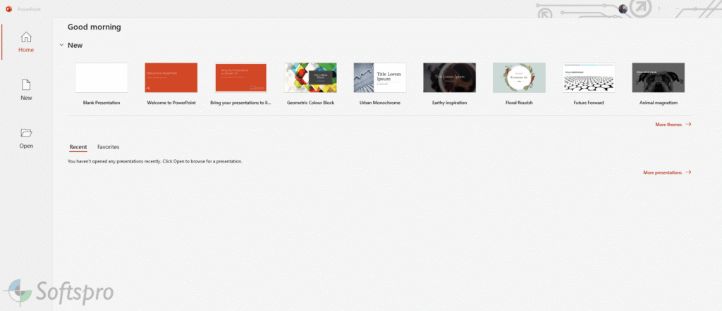 Microsoft Office Professional Plus 2024 PowerPoint Workspace