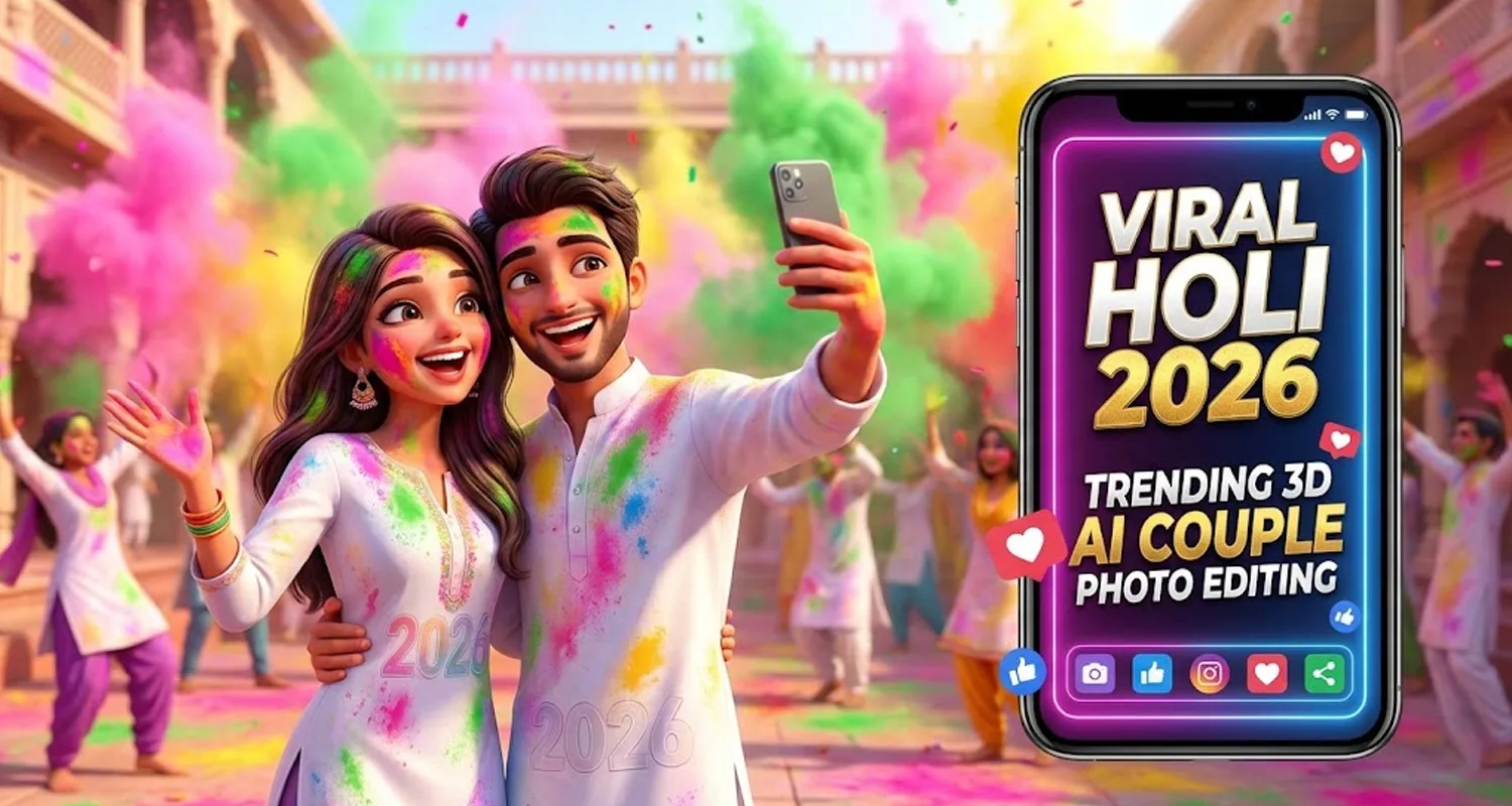 Holi 2026 AI Photo Editing Prompts