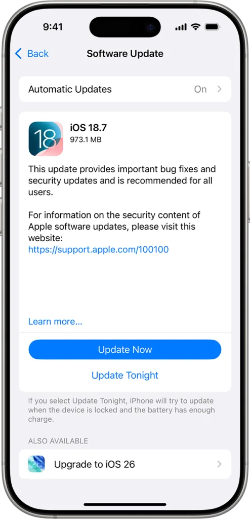 iPhone App Crashes - Outdated Version