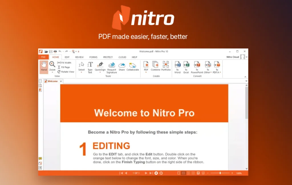 Nitro PDF Pro Enterprise 2025 Image